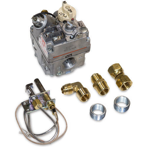Grand Canyon Gas Logs High Capacity Millivolt Kit – Remote Not Included